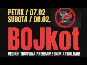 LAŽ JE DA BOJKOT NIJE IMAO EFEKTA: Zakazan novi bojkot trgovačkih lanaca – ovog puta traje dva dana!