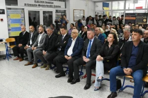 Premijer Vlade TK Irfan Halilagic i ministri na obiljažavanju Dana škole u Gradačcu