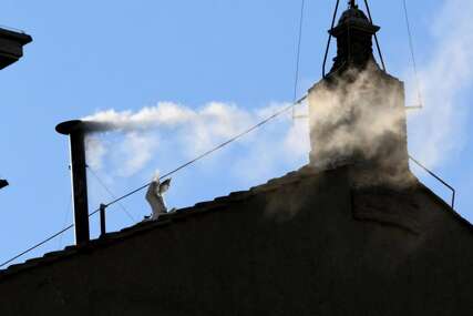 White smoke signals conclave has elected new pope