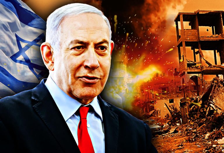 Netanyahu-Unistenje-Gaze
