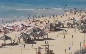 Huti ispalili raketu na Izrael, ljudi panično bježe sa plaže u Tel Avivu