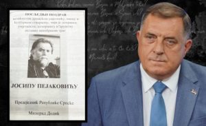 Dodik se oprostio od Pejakovića: ON MENI, NEMA BOSNE!