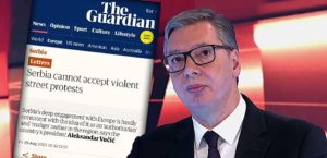 Vučićevo pismo u engleskom listu objavljeno u rubrici ispod fotografija sa pijace