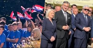 (VIDEO) Godišnjica operacije „Maestral“ – ZASTAVE HERECEG-BOSNE U RUKAMA UČENIKA