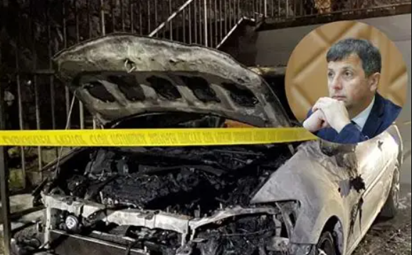 vukanovic zapaljeno auto MUP RS