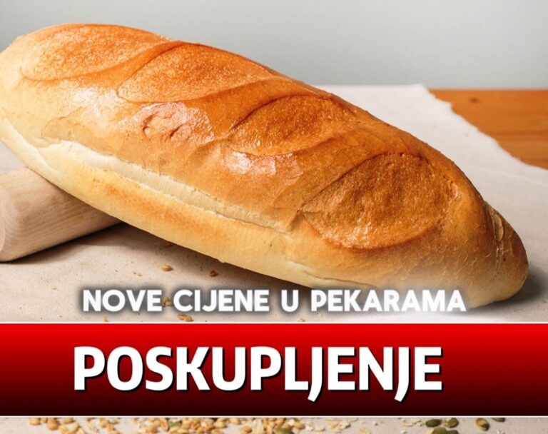 Hljeb kruh poskupljenje