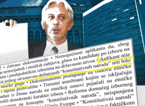SKRIVANJE ISTINE! Europski sud prihvatio aplikaciju Kovačevića jer je prikazano da NIJE pripadnik konstitutivnih naroda
