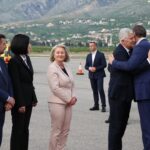 Vučić sletio na mostarski aerodrom