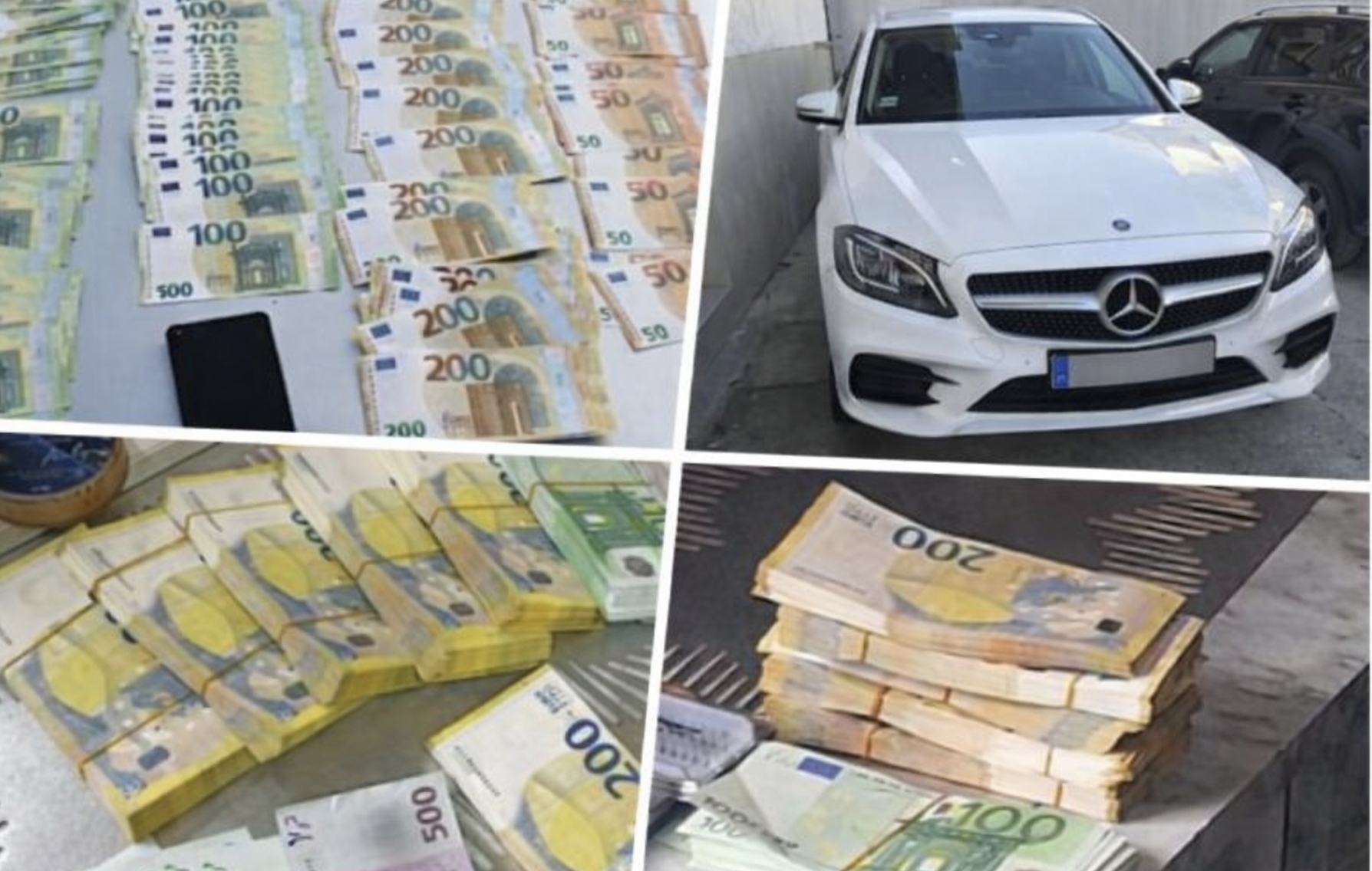 TUZLA: Mladići vidno alkoholizirani kroz prozor luksuznog mercedesa bacali novac