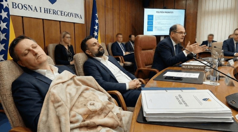 SPAVAJU POLITICARI TROJKA DENIS BECIROVIC